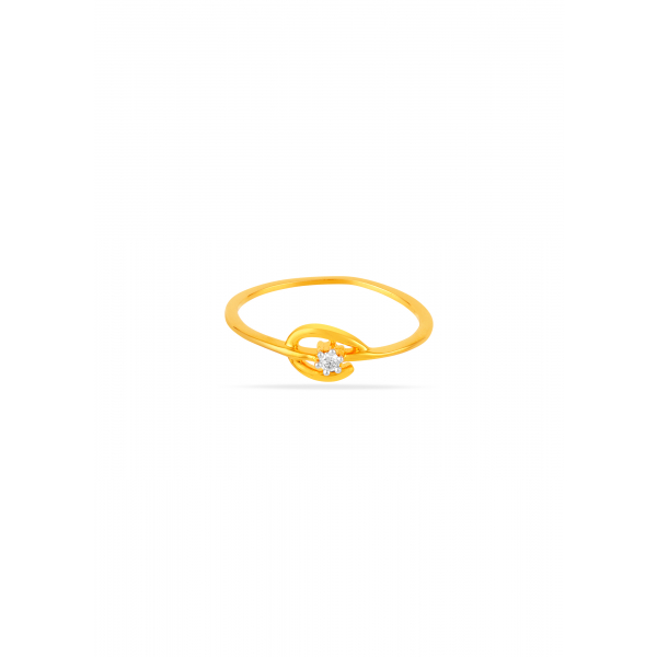 Celestial Spark Solitaire Ring