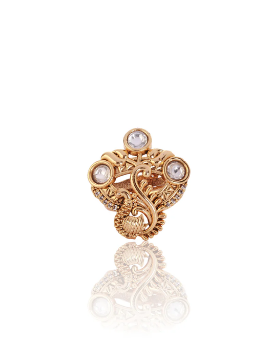 Mayura Heritage Peacock Ring