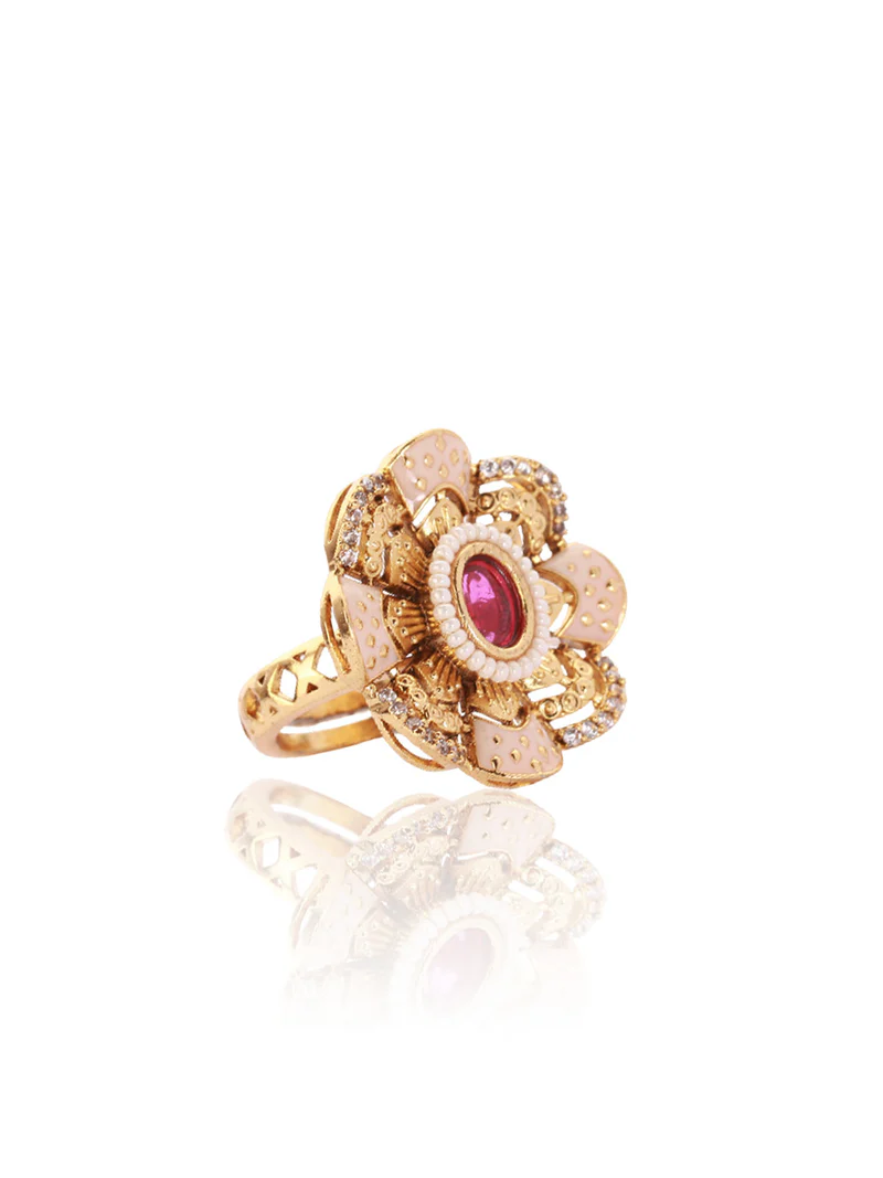 Gulzar Royale Blossom Ring