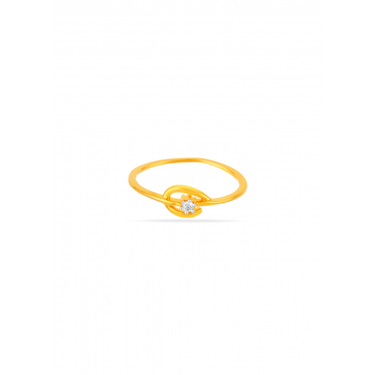 Celestial Spark Solitaire Ring