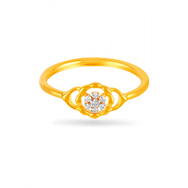 Royal Blossom Halo Ring