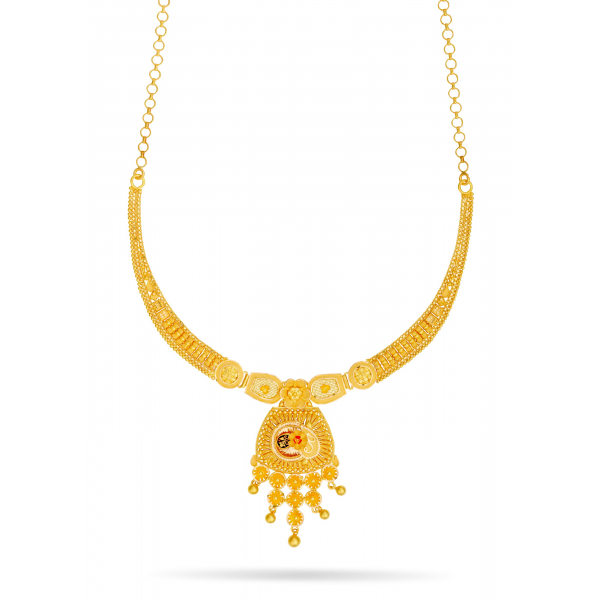 Royal Lakshmi Heritage Pendant Necklace