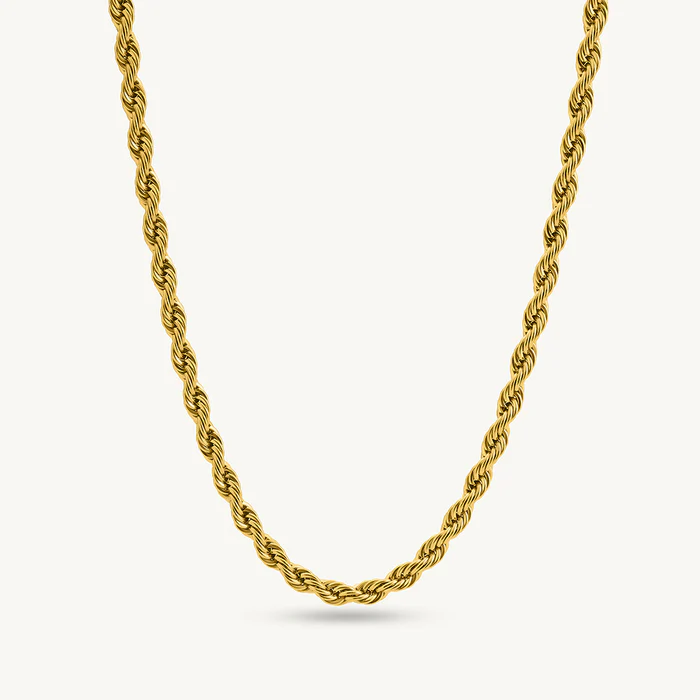 Royal Helix Rope Gold Chain