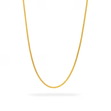 Luxe Serpentine Gold Chain