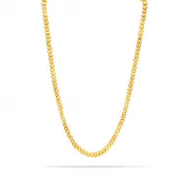 Royal Orbit Beaded Gold Chain