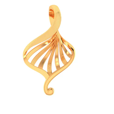 Golden Lyra Pendant