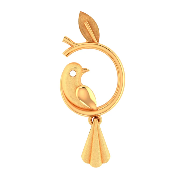 Golden Songbird Pendant