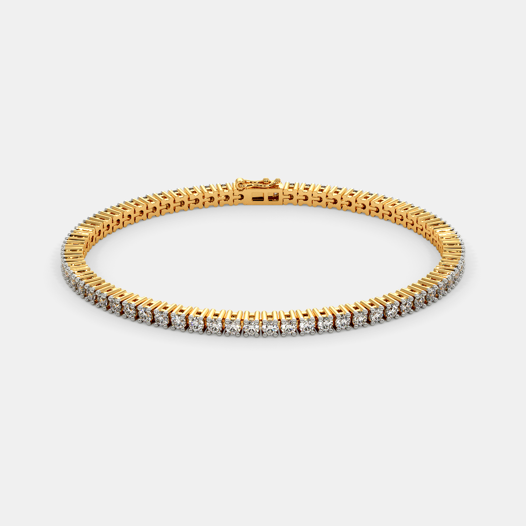 Imperial Radiance Tennis Bracelet