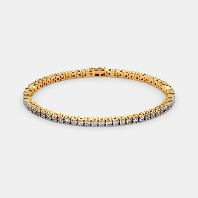 Imperial Radiance Tennis Bracelet