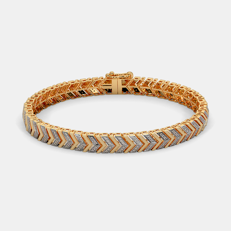 Royal Chevron Diamond Bracelet