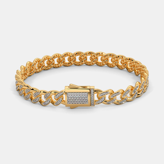 Majestic Cuban Diamond Bracelet