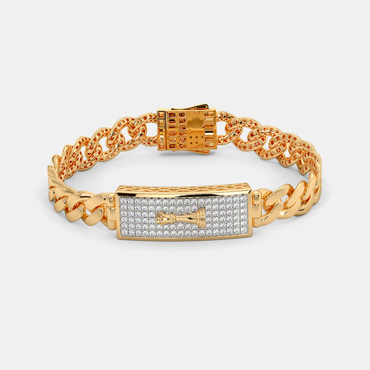 Royal Chess Crown Bracelet