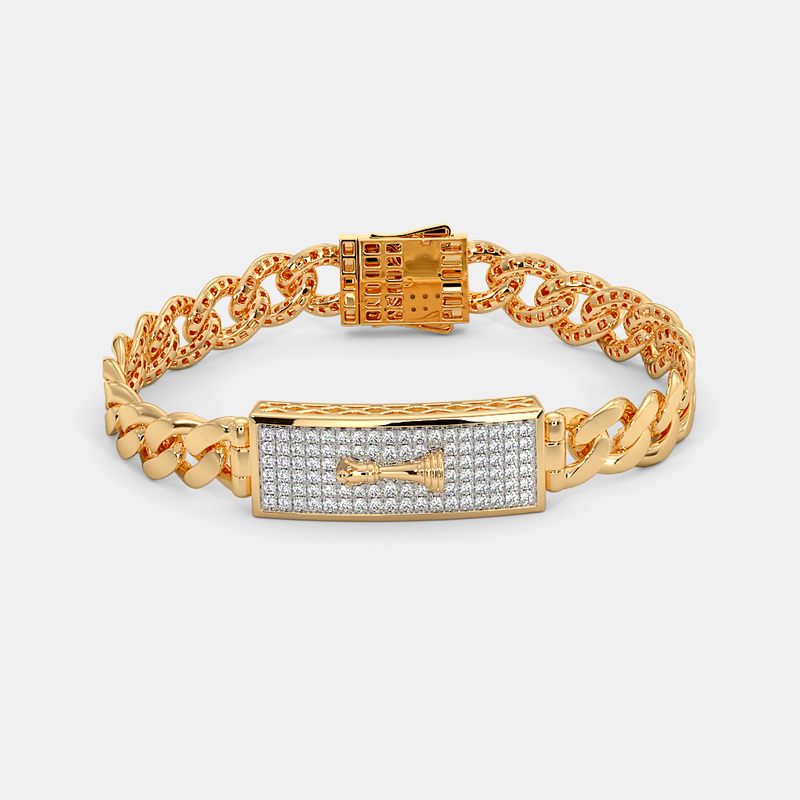 Royal Chess Crown Bracelet