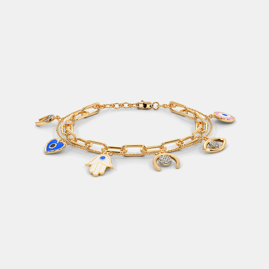 Mystic Nazar Charm Bracelet