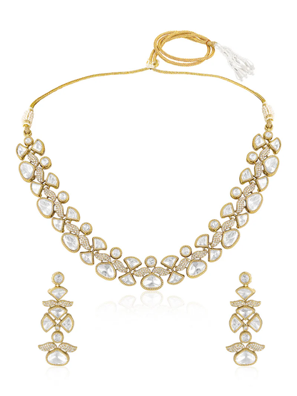 Noor Jharna Kundan Necklace Set
