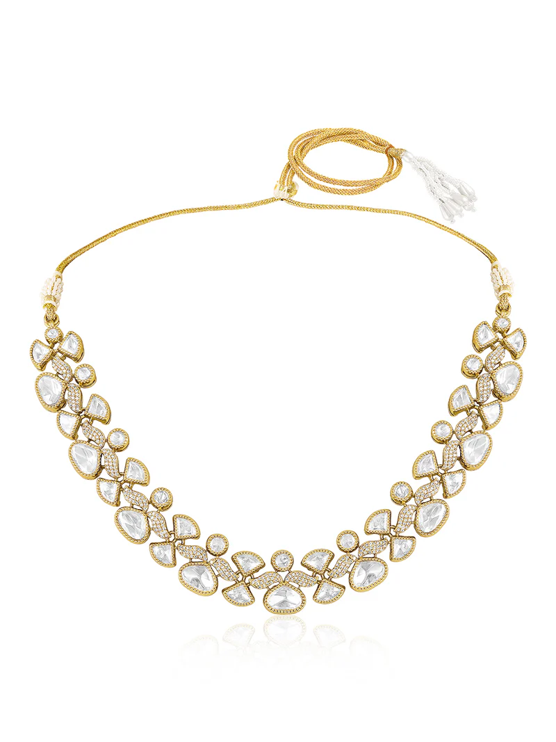 Noor Jharna Kundan Necklace Set