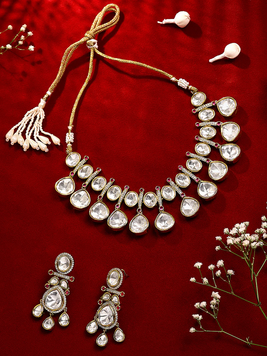 Noor-e-Zarina Kundan Necklace Set