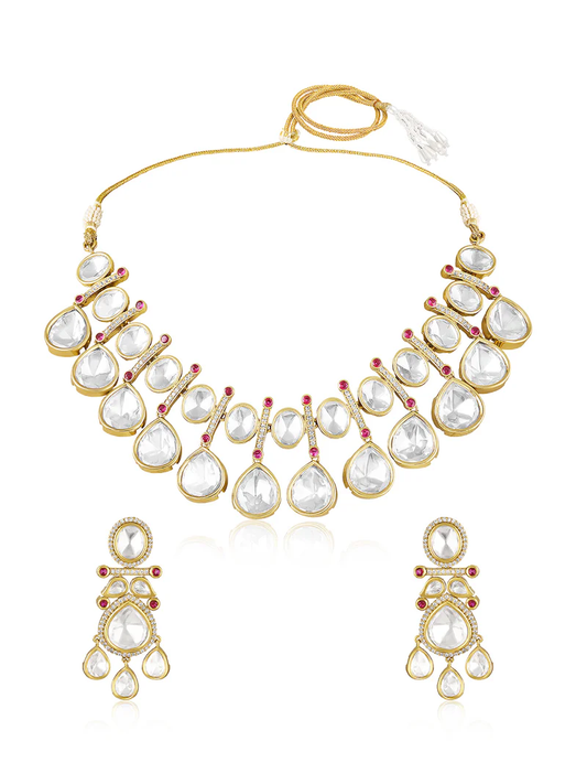 Noor-e-Zarina Kundan Necklace Set