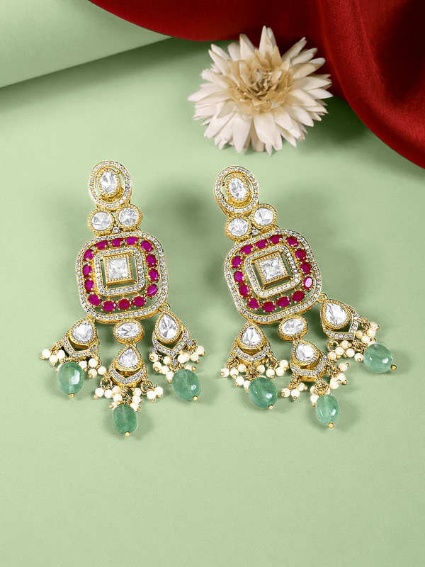 Gulnaar Royale Chand Earrings