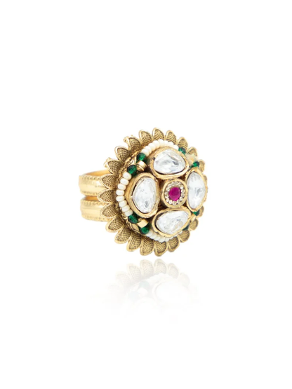Navratna Noor Heritage Ring
