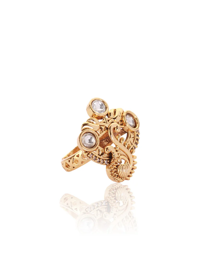 Mayura Heritage Peacock Ring