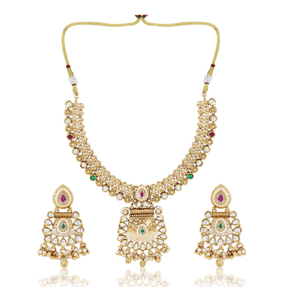 Rajsi Meher Jadau Necklace Set