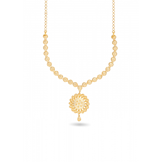 Golden Soleil Bloom Necklace