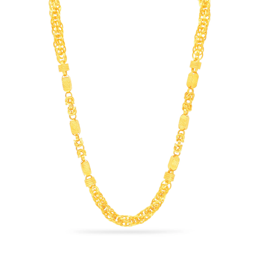 Imperial Dynasty Weave Gold Chain
